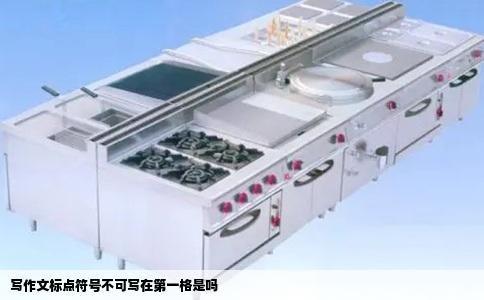 写作文标点符号不可写在第一格是吗