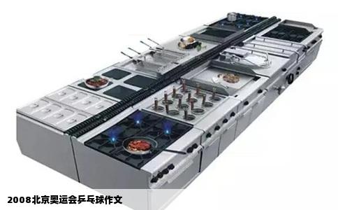 2008北京奥运会乒乓球作文