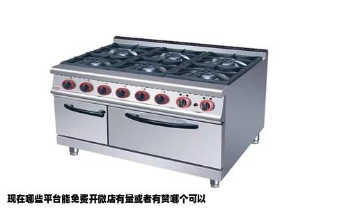 现在哪些平台能免费开微店有量或者有赞哪个可以