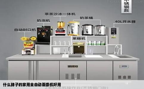 什么牌子的家用全自动面条机好用