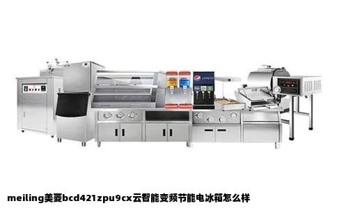 meiling美菱bcd421zpu9cx云智能变频节能电冰箱怎么样