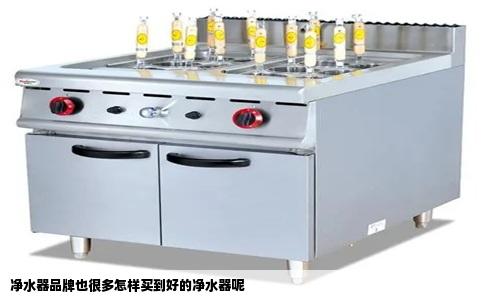 净水器品牌也很多怎样买到好的净水器呢