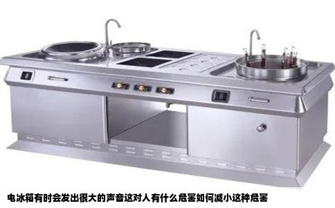 电冰箱有时会发出很大的声音这对人有什么危害如何减小这种危害