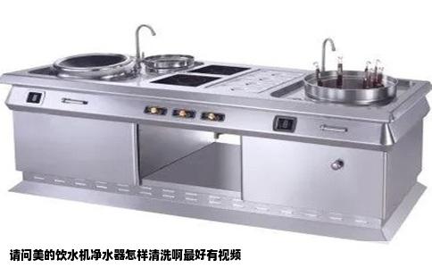 请问美的饮水机净水器怎样清洗啊最好有视频