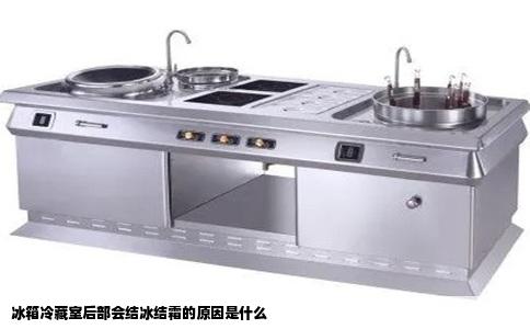 冰箱冷藏室后部会结冰结霜的原因是什么