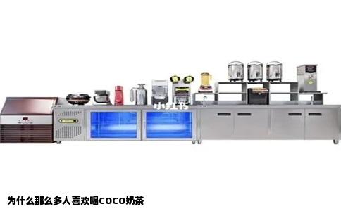 为什么那么多人喜欢喝COCO奶茶