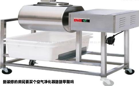 新装修的房间要买个空气净化器除除甲醛吗