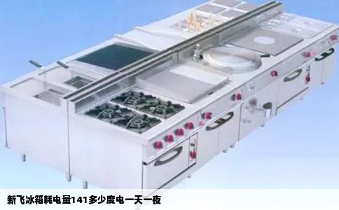 新飞冰箱耗电量141多少度电一天一夜