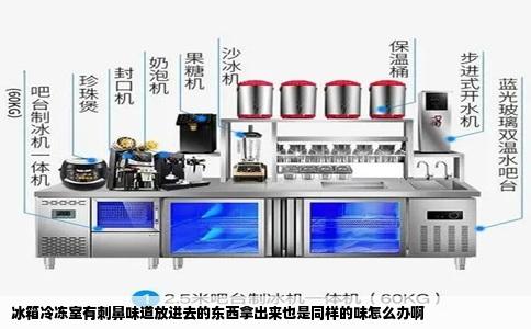 冰箱冷冻室有刺鼻味道放进去的东西拿出来也是同样的味怎么办啊