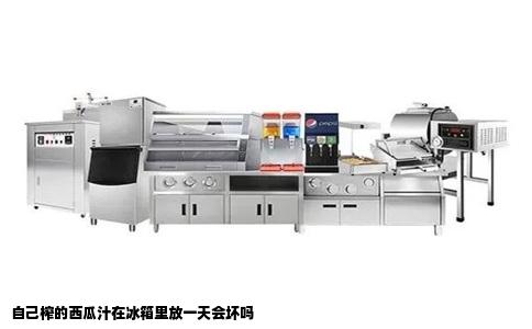 自己榨的西瓜汁在冰箱里放一天会坏吗