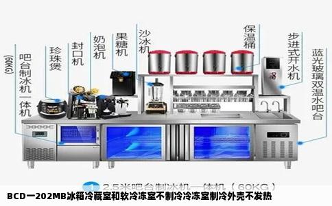BCD一202MB冰箱冷藏室和软冷冻室不制冷冷冻室制冷外壳不发热