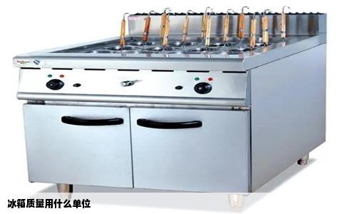 冰箱质量用什么单位