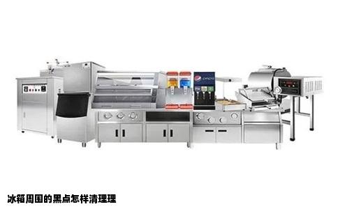 冰箱周围的黑点怎样清理理