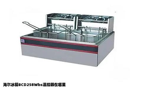 海尔冰箱BCD258Wbs温控器在哪里