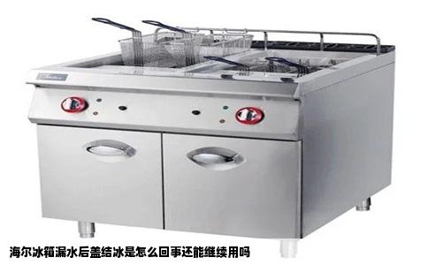 海尔冰箱漏水后盖结冰是怎么回事还能继续用吗