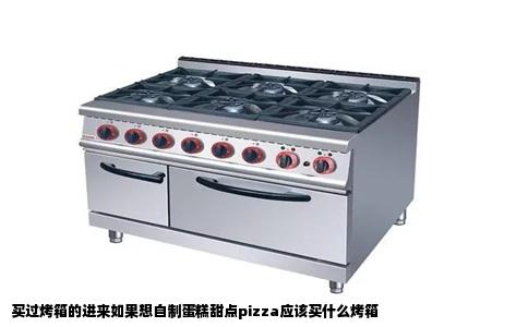 买过烤箱的进来如果想自制蛋糕甜点pizza应该买什么烤箱