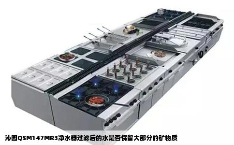 沁园QSM147MR3净水器过滤后的水是否保留大部分的矿物质