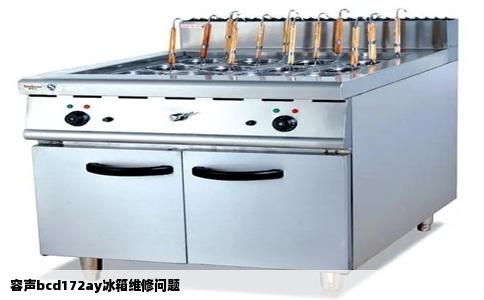 容声bcd172ay冰箱维修问题