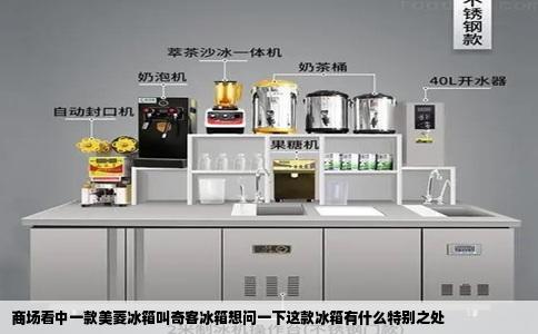 商场看中一款美菱冰箱叫奇客冰箱想问一下这款冰箱有什么特别之处