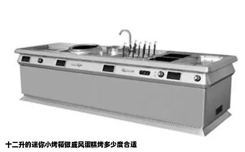 十二升的迷你小烤箱做戚风蛋糕烤多少度合适