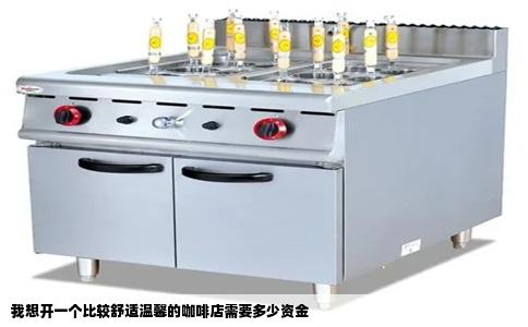 我想开一个比较舒适温馨的咖啡店需要多少资金