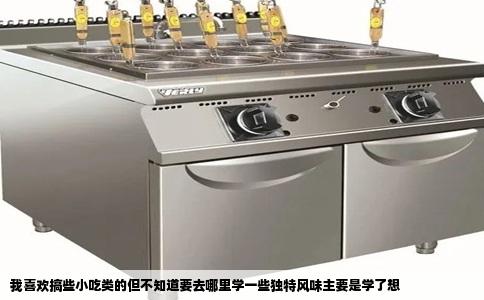 我喜欢搞些小吃类的但不知道要去哪里学一些独特风味主要是学了想