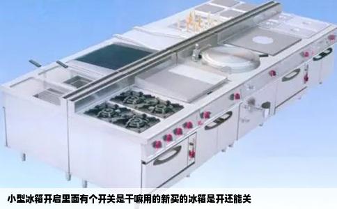 小型冰箱开启里面有个开关是干嘛用的新买的冰箱是开还能关