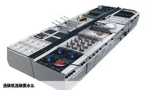 洗碗机洗碗费水么