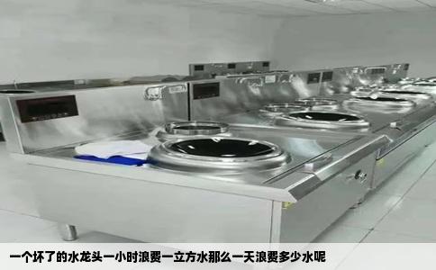 一个坏了的水龙头一小时浪费一立方水那么一天浪费多少水呢